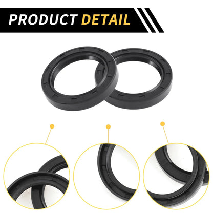 Set of 5 Oil Seal Rotary Shaft Seal NBR Rubber 45x62x10mm