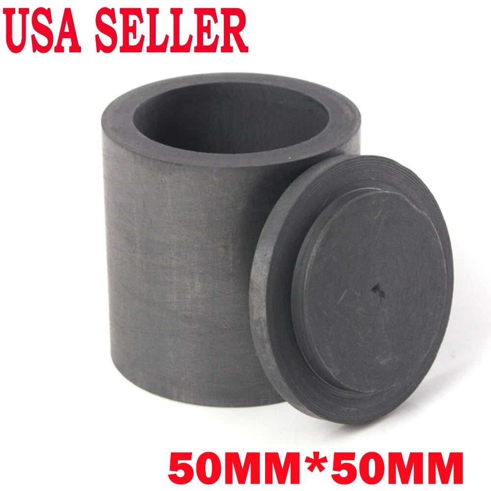 50x50mm Graphite Bar Mold Crucible for Melting Gold Silver Casting