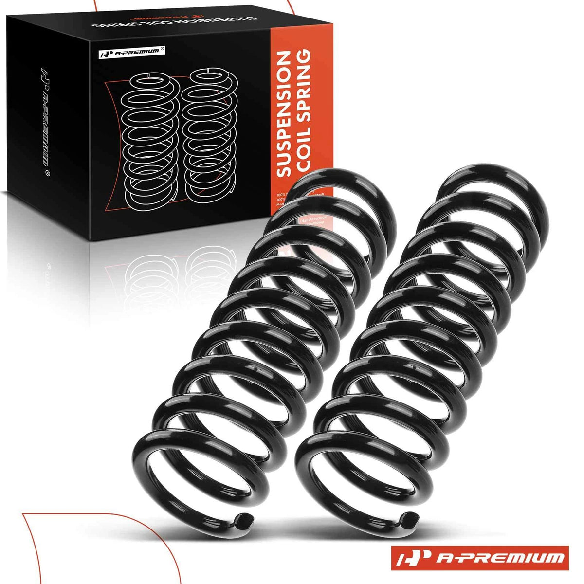 2X Front Coil Springs for Ford Ranger (1998–2003) 3L545310DA, 5L545310DA, 5L545310EA, 5L5Z5310DA, 80660