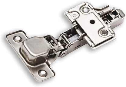 Set of 4 Soft-Close Frameless European Hinges 110° 3D Adjustable