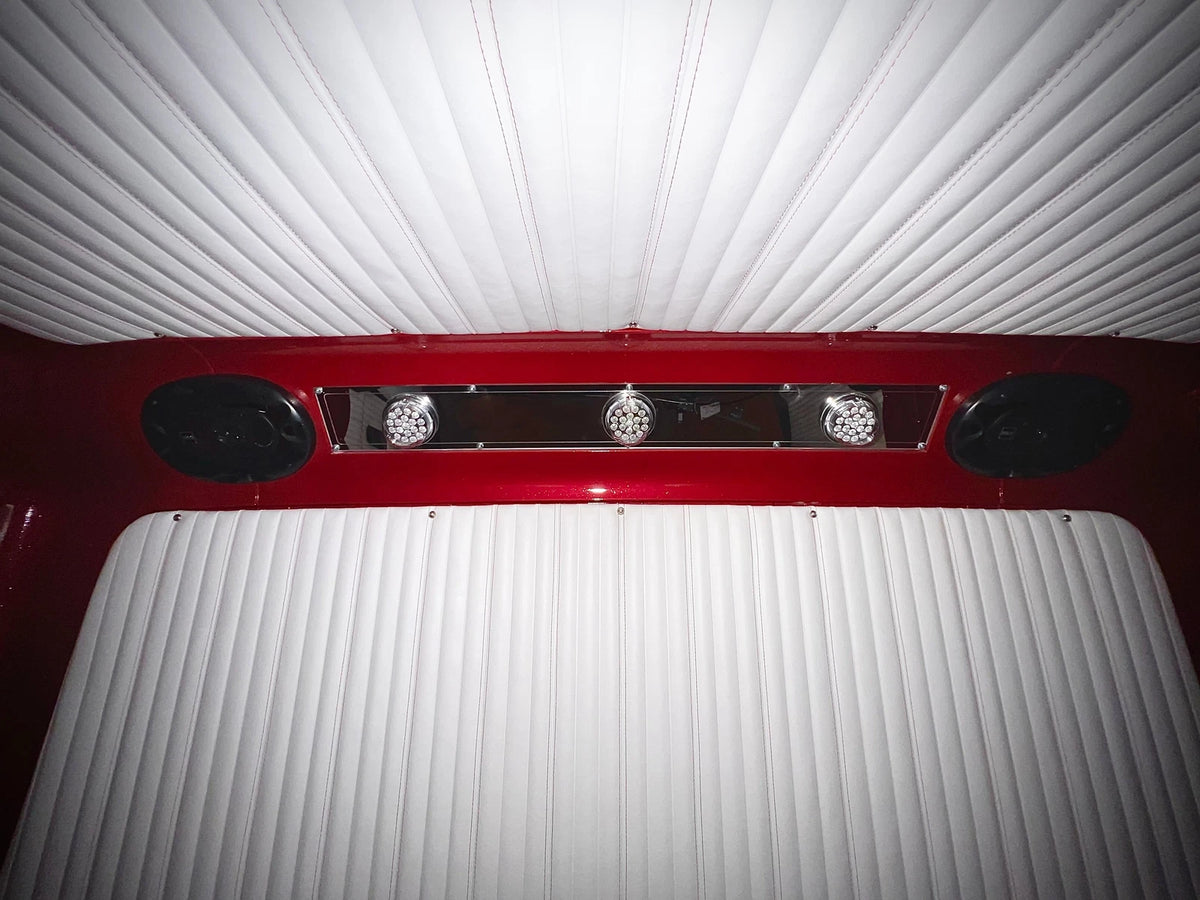 Green LED Dome Light Trim for Freightliner Classic Sleeper (87911521200156)