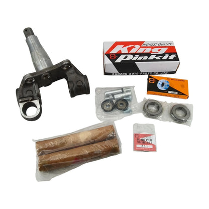 Left Front Axle Knuckle + King Pin Kit for Isuzu NPR NQR (1999–2015) - 950-0295-1212, 5-87831-608-1, 5-87831-608-2, 5-87832-400-0