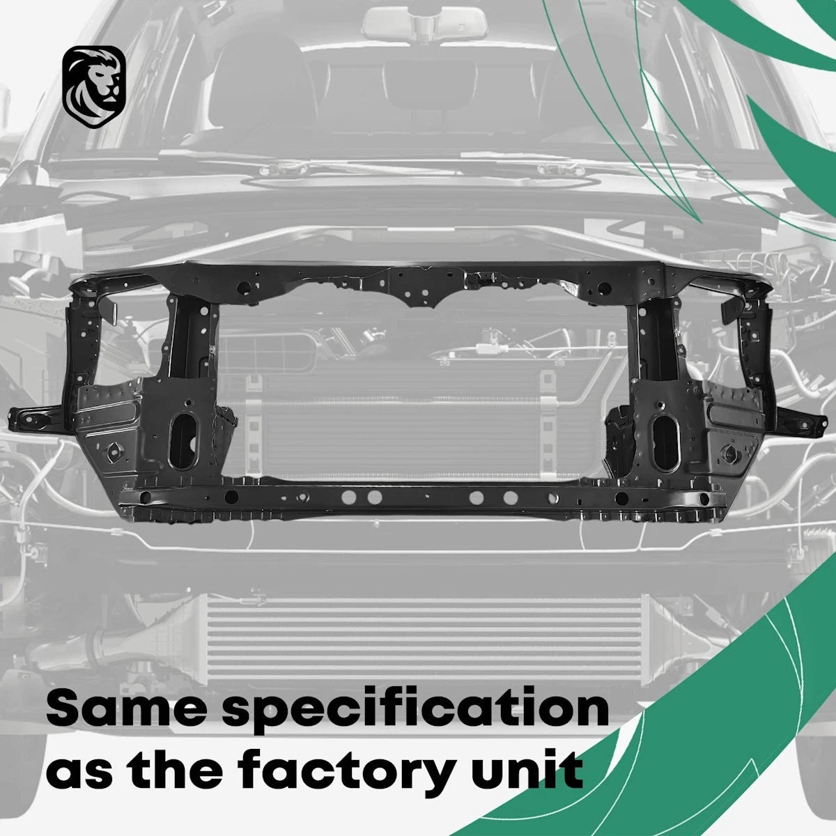 Radiator Support for Toyota Tundra (2007–2010) 18108853, Crew Cab Pickup