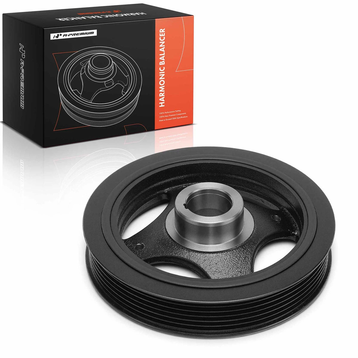 A-Premium Engine Harmonic Balancer for Nissan Sentra Versa Kicks (2022–2024) 30731045, 8642173, 123035RF0A