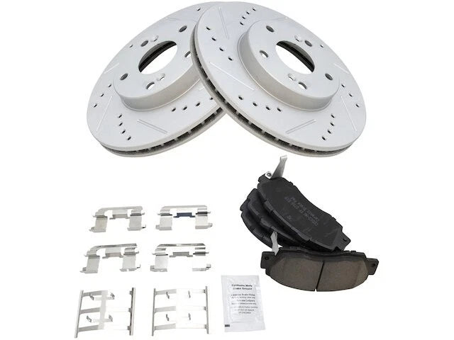 Brake Pad and Rotor Kit for Honda Accord (1998–2002) 41749VSJK