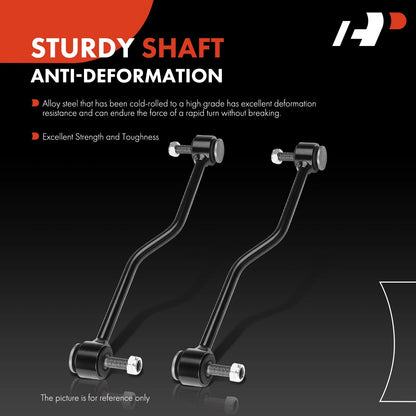 2X Rear Stabilizer Bar Link for Ford F-350 Super Duty, F-450 Super Duty (2017–2024) - HC3Z5K484A, MS408108