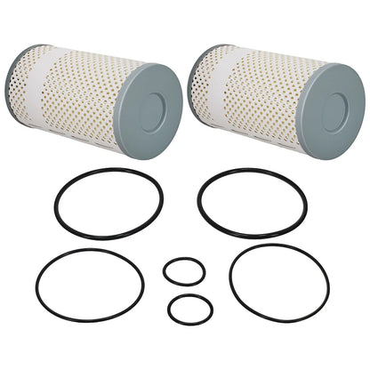 2X Fuel Filter for International 9900I Peterbilt 367 (2000–2017) FF5369W FF5369