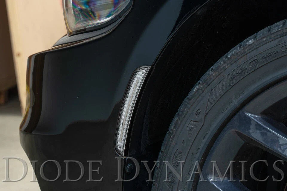 Clear LED Side Marker Lights Set for Dodge Charger (2015–2020)