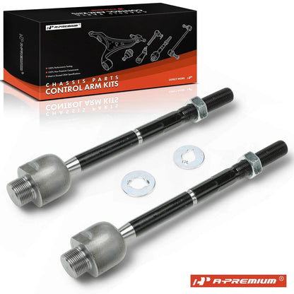 2X Front Inner Tie Rod End for Dodge Durango Dakota (2000–2004) 52106405AJ, MEV432