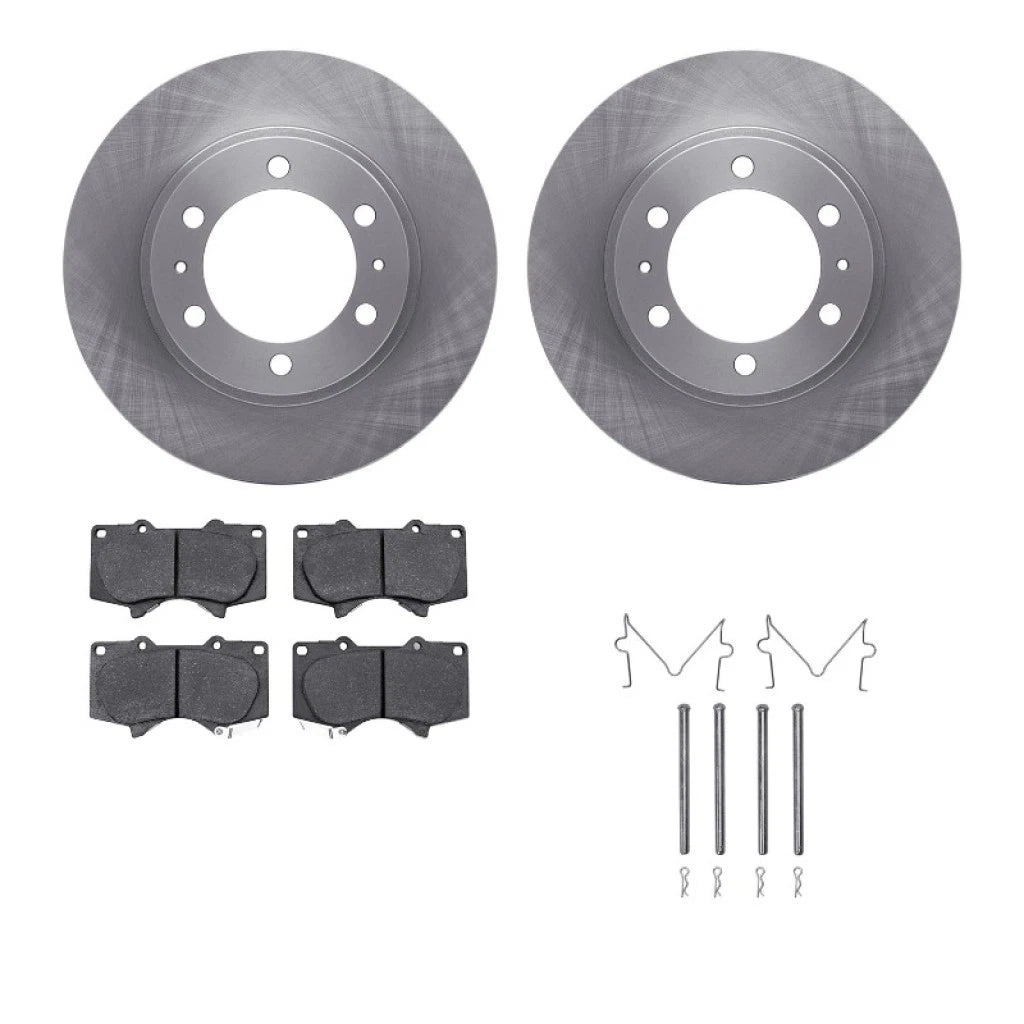 Front Rotors for Toyota Hilux (2009–2012) ALX-PAU-DF-6412-76049-CLA1