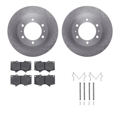 Front Rotors for Toyota Hilux (2009–2012) ALX-PAU-DF-6412-76049-CLA1