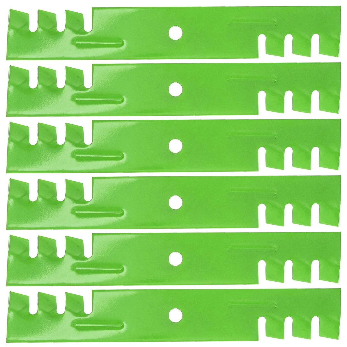 6 Pack LawnRAZOR Blade for Gravely ZT HD 48 (Known: 04919100, 04920600)