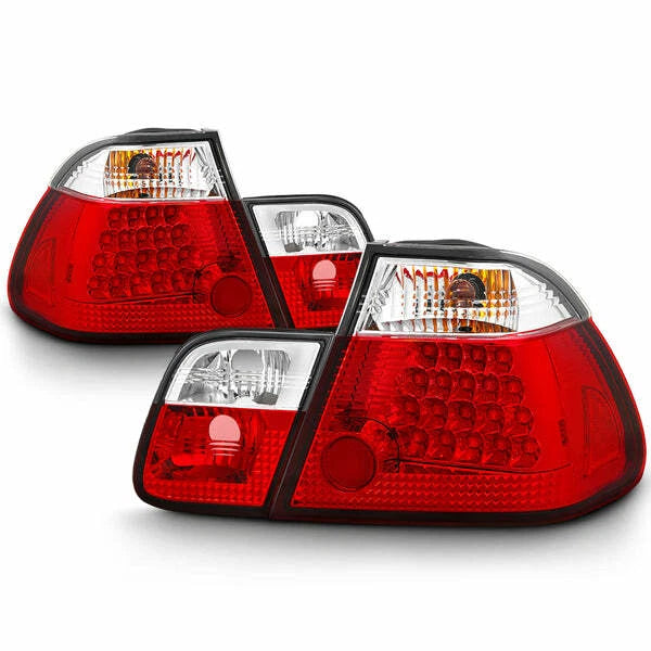 LED Red Tail Lights for BMW E46 3-Series (1999–2001) NTR6192R