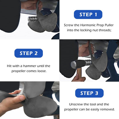Propeller Shaft Puller Tool for Inboard Boats (1" & 1 1/8")