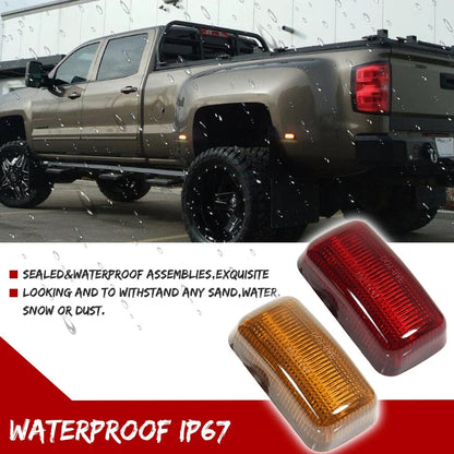 Set of 2 LED Fender Marker Lights for GMC Sierra, Chevy Silverado 3500