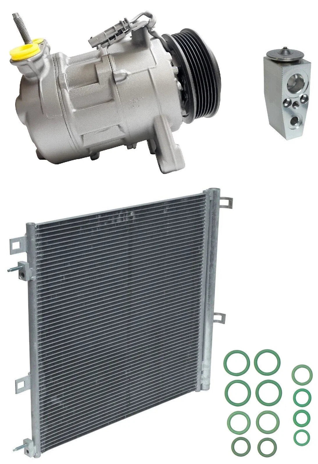 A C Compressor Kit with Condenser for GMC Acadia 3.6L (2018–2018)
