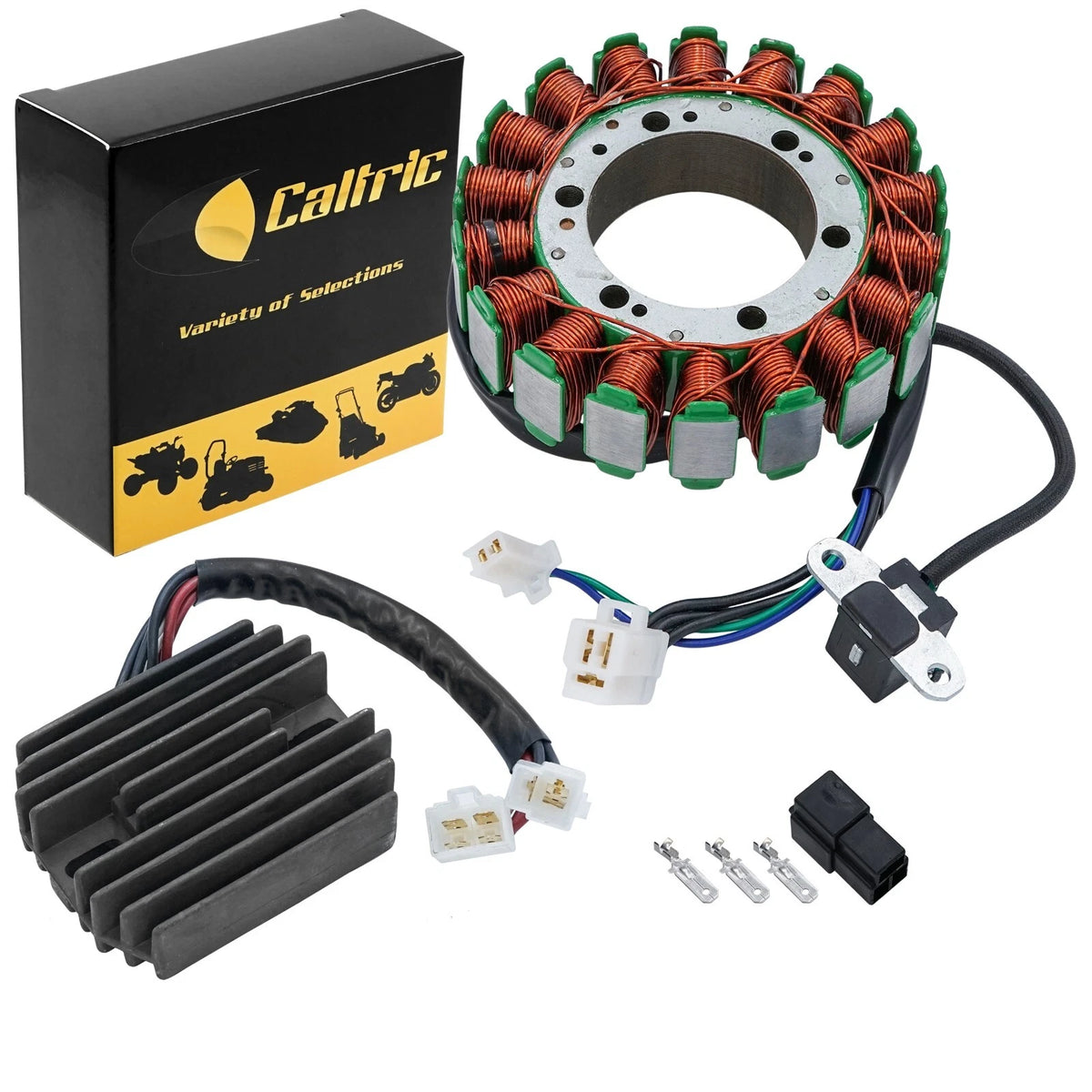 Stator & Regulator Rectifier for Suzuki V-Strom 1000 DL1000 (2003–2009, 2012) - ST200+RR275, 32800-06G00, 32800-06G01, 32800-06G02