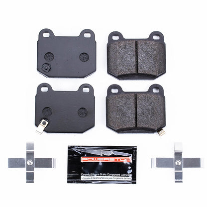 2X Powerstop PST-961 Brake Pad Set Rear for Subaru WRX BRZ Toyota 86 (2010–2021)