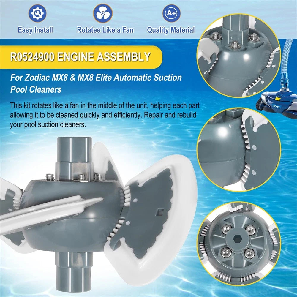 Engine Assembly Parts for Zodiac MX6/MX6EL Baracuda MX8