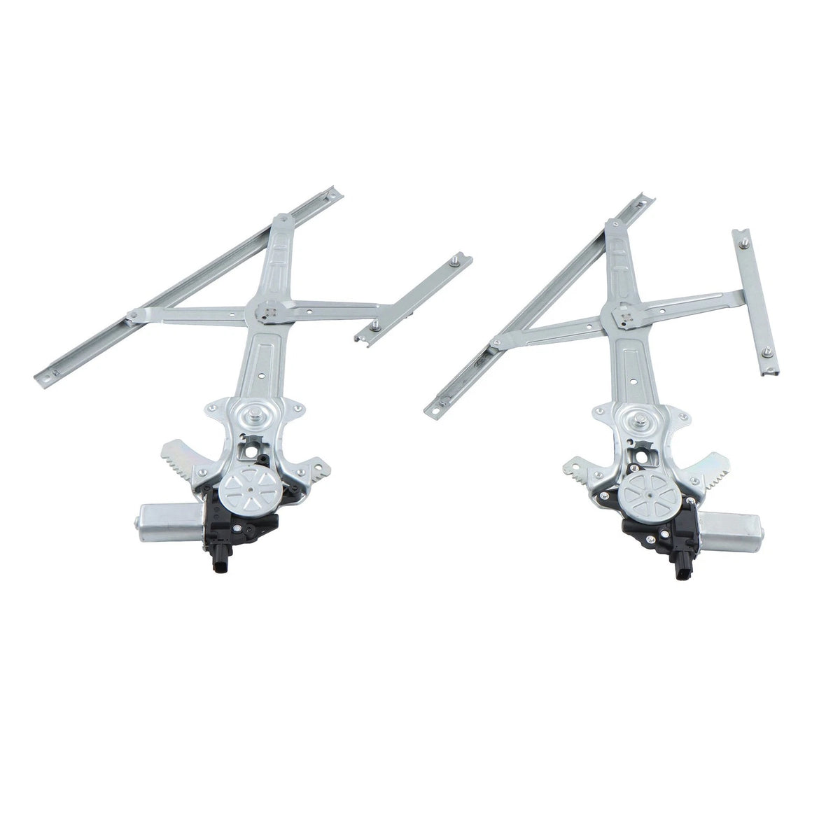 Set of 2 Window Regulators w/ 2 Pin Motor for Honda CR-V (2012–2016) BCK98197K, 751-747, 751-748