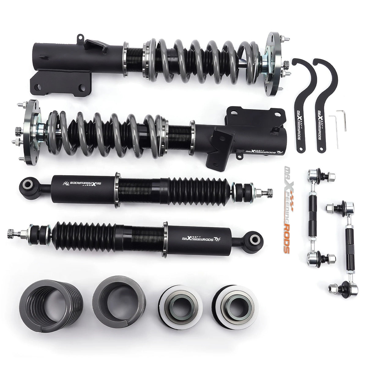 2X Adjustable Coilovers for Ford Mustang (2005–2014) 2G8PAT, S-197 Lowering Kit
