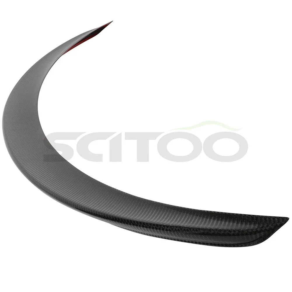 Rear Trunk Lid Spoiler for Mercedes-Benz W205 Sedan (2015–2020) Carbon Fiber