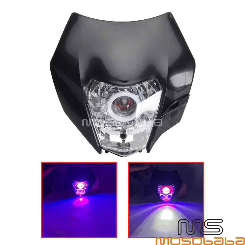 LED Headlight Fairing for KTM EXC-F XCW Six Days 300-500 Enduro (2017-2023)
