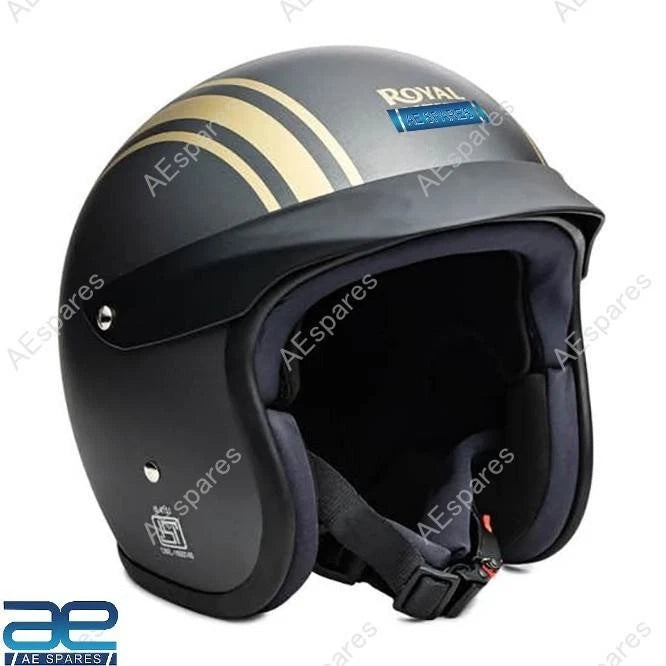 Sun Peak Open Face Helmet for Royal Enfield Rider