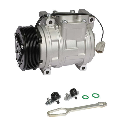 A/C Compressor with Clutch for Honda CR-V (2002–2006) 18016480, CO10663PC