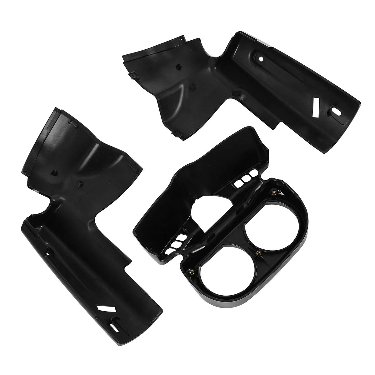 Vivid Black Instrument Housing for Harley Road Glide (2015–2024)