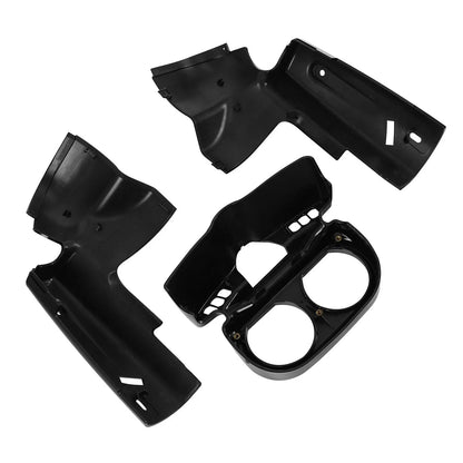 Vivid Black Instrument Housing for Harley Road Glide (2015–2024)