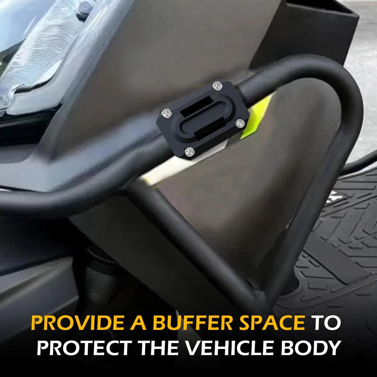 2X Motorcycle Engine Guard Bumper Protection Block for Motorcycle