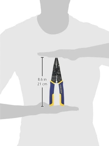 8-Inch Wire Stripper for Automotive Use (Cuts 10-22 AWG)