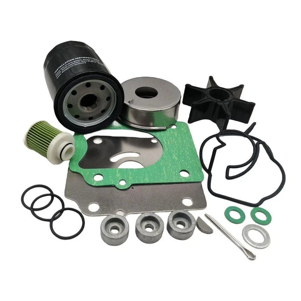 Maintenance Service Kit for Suzuki 4-Str DF100B Outboard (17400-87831, 17461-87E12)