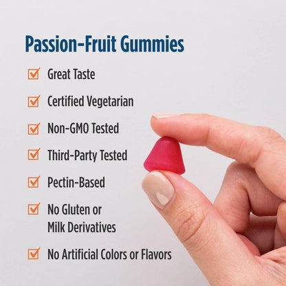 30 Count Vitamin D3 5000 Gummies for Nordic Naturals - Passion Fruit