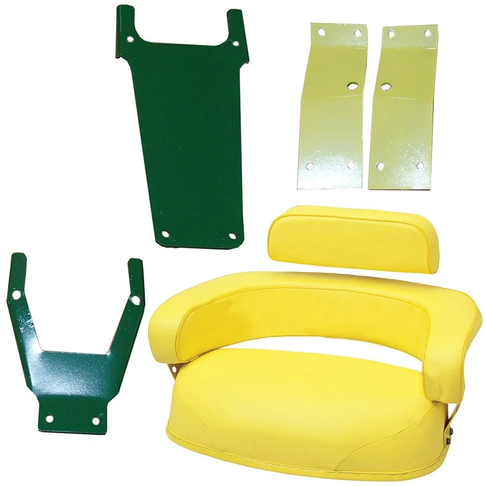3 Piece Seat Cushion Set with SBK400 Brackets for John Deere 2520 3020 4020 4320