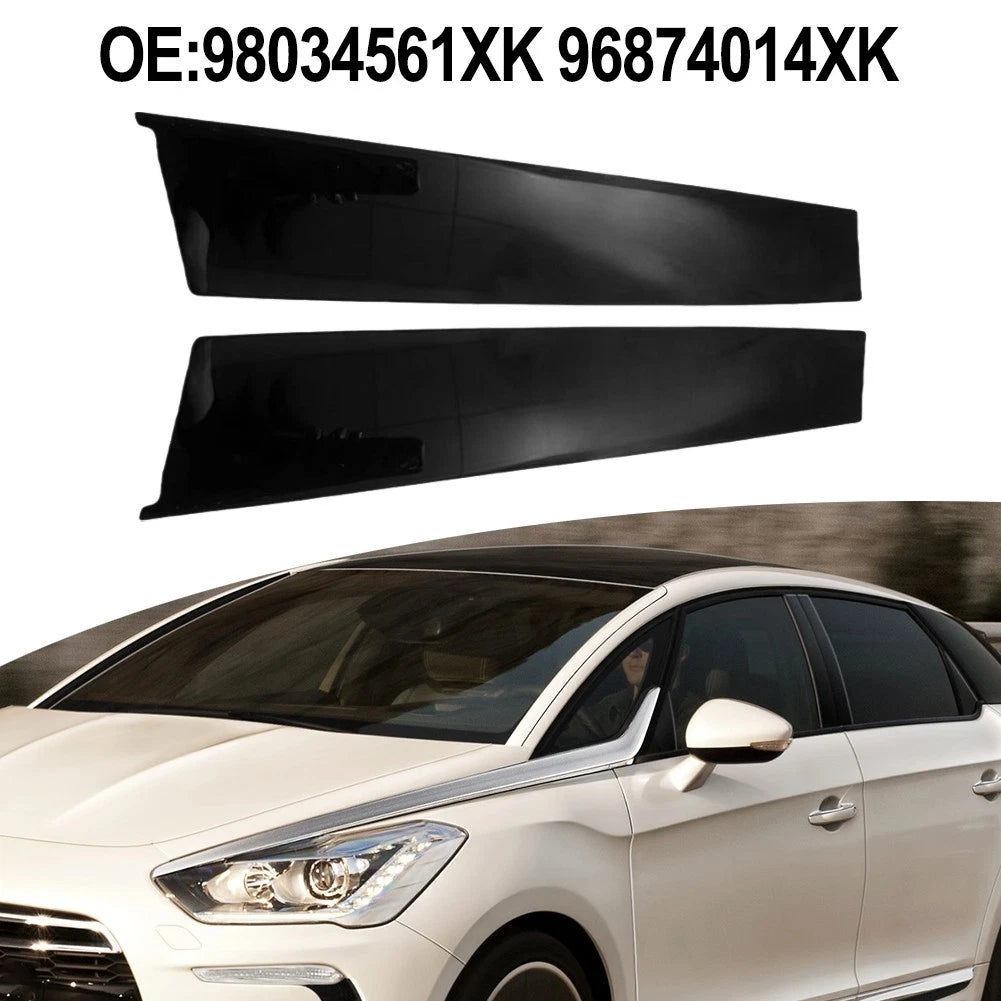 Door Frame Trim for DS5 (2013–2017) Black ABS