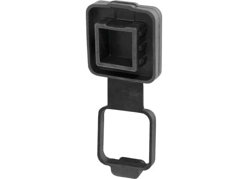 Curt 21728 Rubber Receiver Cover for Class 3/4 (Fits 4Flat Holder)