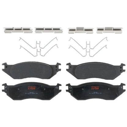 Set of 4 Disc Brake Pads for Ford E-150 (2003–2006)