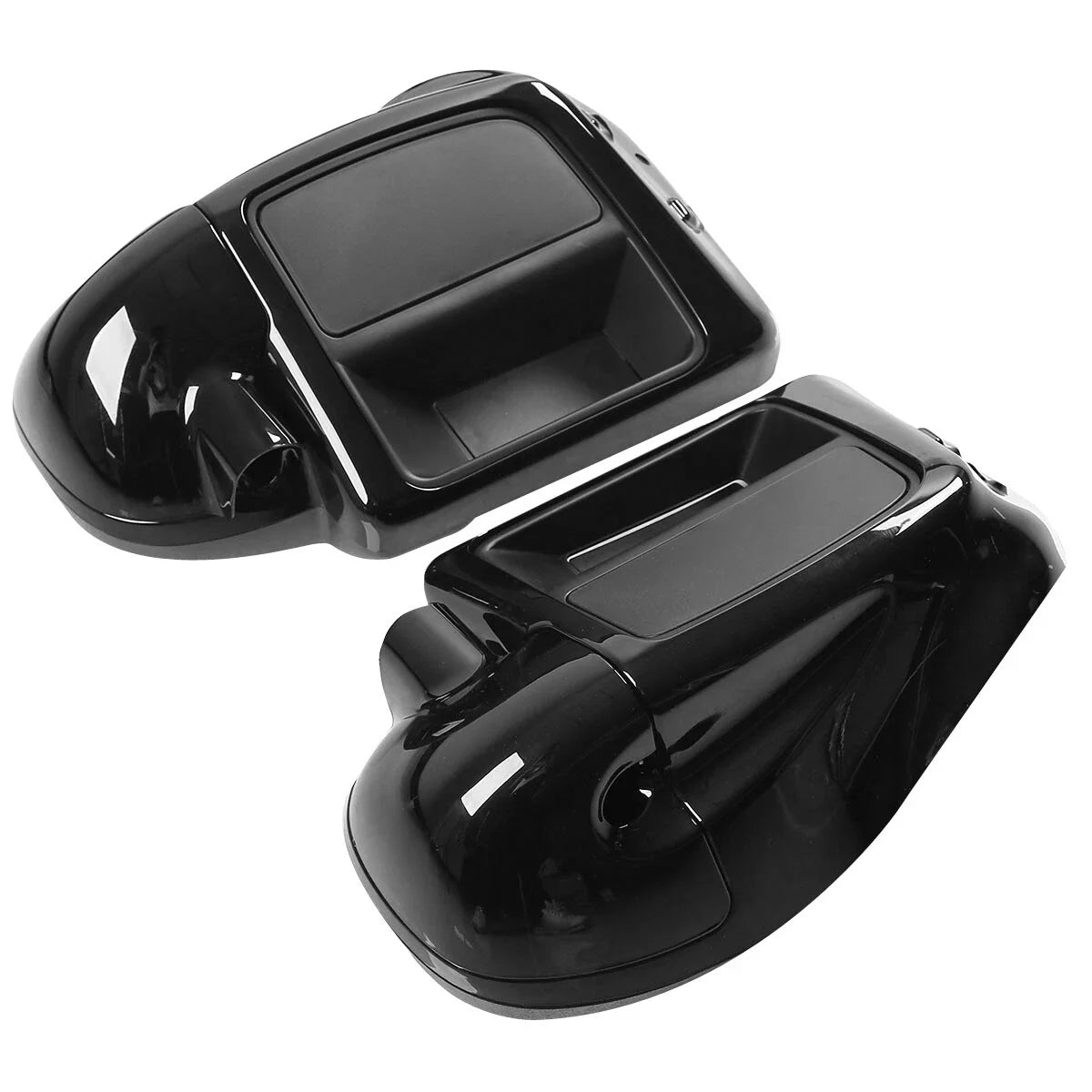 Lower Vented Fairings for Harley Electra Glide 2015–2024, Vivid Black