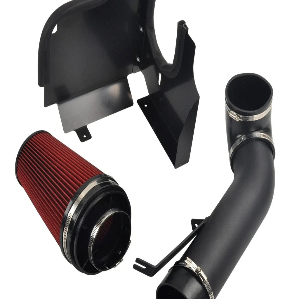 Cold Air Intake Kit for Chevy GMC V8 4.8L/5.3L/6.0L (1999–2007) 4" Red