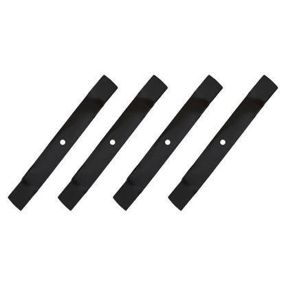Set of 4 Mulching Mower Blades for John Deere LT160 Series 42" C Deck