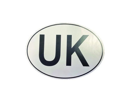 AA Large Oval Self Adhesive Vinyl Sticker for Car Van (AA440)