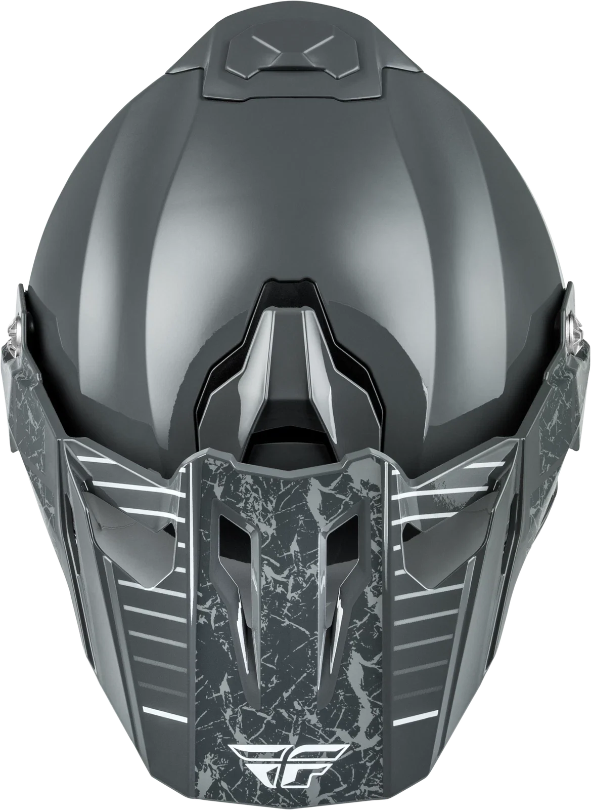 Fly Racing Trekker Full-Face Helmet for Street Riders (2X-Large, Grey)