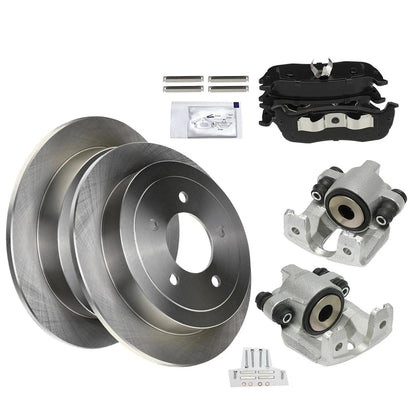 2X Rear Brake Kit with Calipers for Ford F-150 Expedition (18103624, R54090)