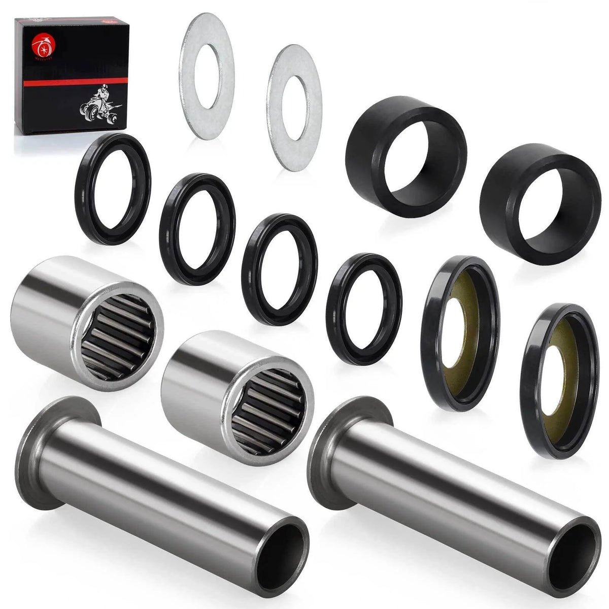 Rear Swing Arm Bearing Seal Bushing Rebuild for Arctic Cat DVX 400 (2004–2008)