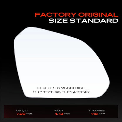 Power Mirror Glass for Hyundai Sonata (2015–2019) 87621-C2000