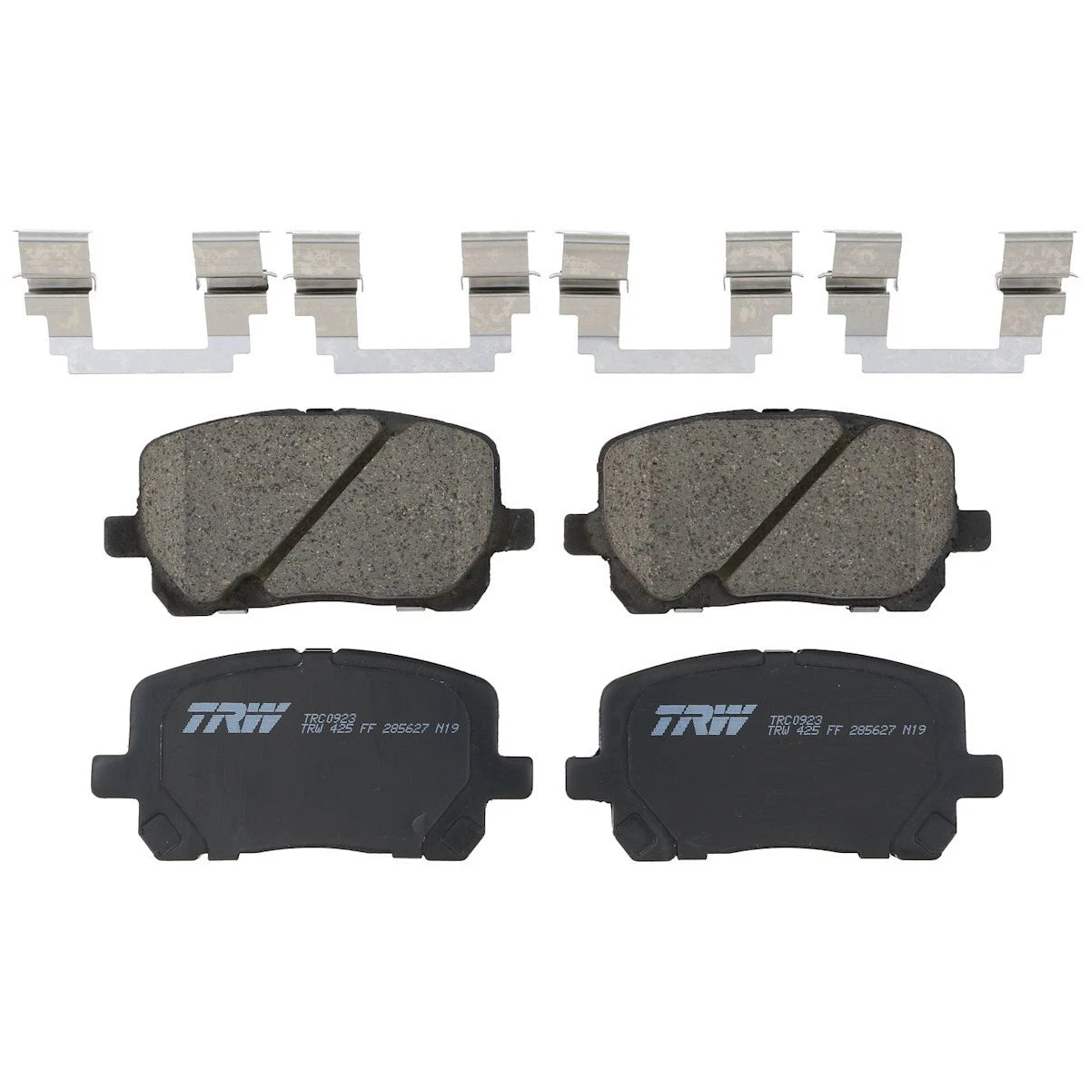 2X Brake Pad Set for Pontiac Vibe, Toyota Corolla (2003–2008) TRC0923