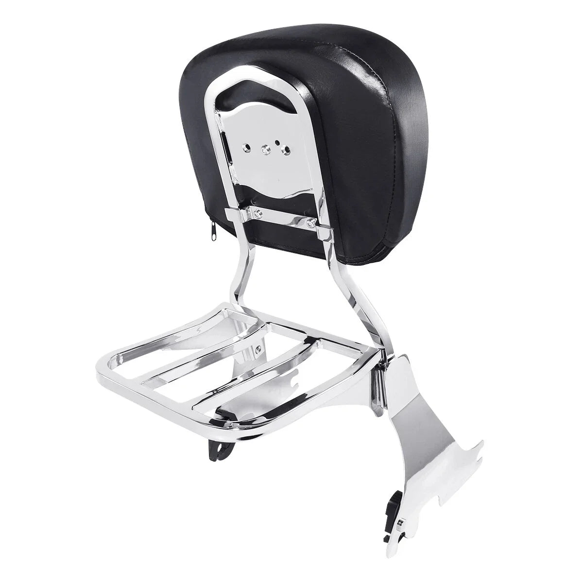 Backrest Sissy Bar & Luggage Rack for Harley Sportster XL883 1200 48 72 (2004–2024)