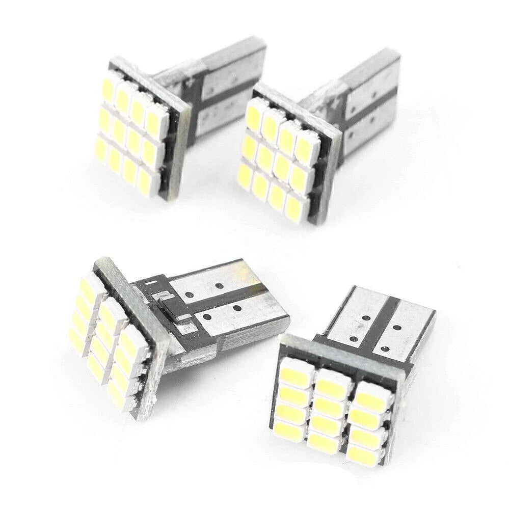 Set of 4 T10 1206 12 SMD Map Reading Bulbs for Car